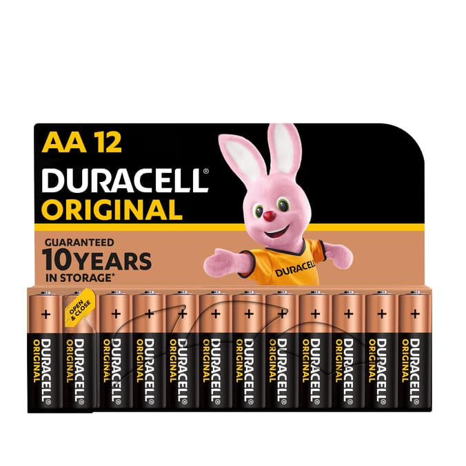Duracell Original AA Batteries 12 Pack 