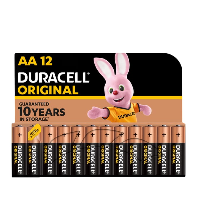Duracell Original AA Batteries 12 Pack