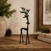 Festive Feeling Small Christmas Metal Reindeer