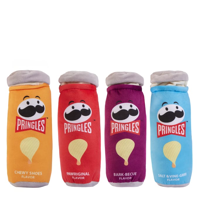 Pringles Squeaky Plush Pet Toy