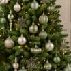 Frosted Spirit Christmas Baubles 50 Pack