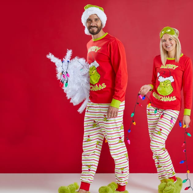 Grinch Pajamas Funny Christmas Pajama Pants The Grinch Pyjama Set