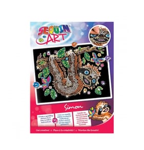 Sequin Art - Simon Sloth