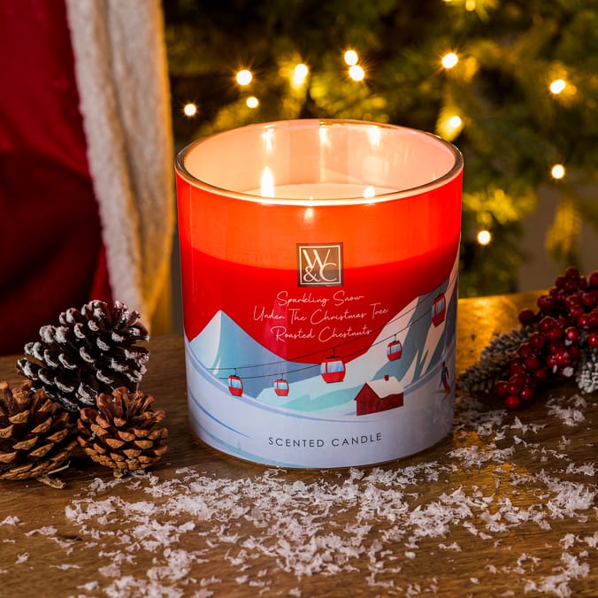 Apres Ski Scented Candle 1.2kg - Sparkling Snow/Christmas Tree/Roasted Chestnuts