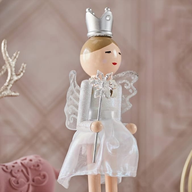 Festive Feeling 38cm Nutcracker Home Bargains