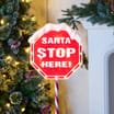 Prestige Battery Operated LED Santa Stop Sign