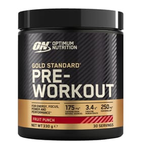 Optimum Nutrition Gold Standard Pre-Workout Fruit Punch 330g