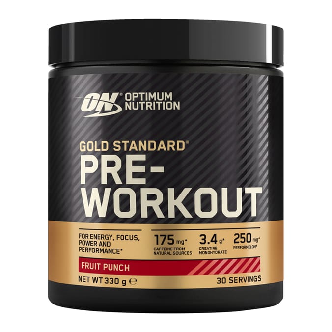 Optimum Nutrition Gold Standard Pre-Workout Fruit Punch 330g