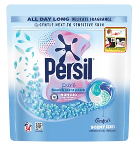 Persil Washing Capsules Pure Heaven Scent Pearls Non Bio - 34 Washes