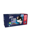 Felix As Good As it Looks 7+ Mixed Selection in Jelly Wet Cat Food Pouches 40 x 85g