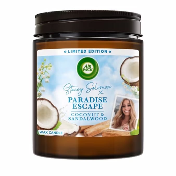 Air Wick Paradise Escape Essential Oils Candle 205G