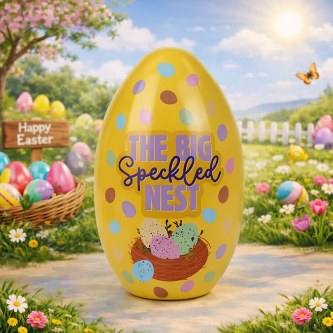 The Big Speckled Egg Filled Tin 250g