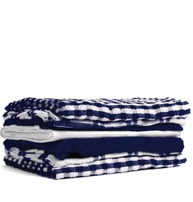 Open Kitchen: 7 Pack Bumper Tea Towel Set - Navy