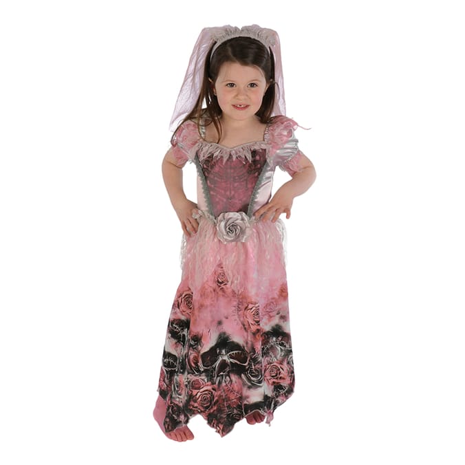 Hallow Scream Kids Bride Dress