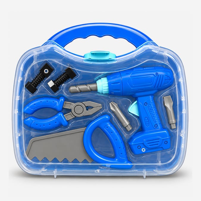 Let's Play Toy Tool Set with Carry Case