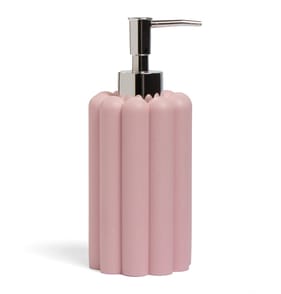 Bath Bubble Resin Soap Dispenser - Pink