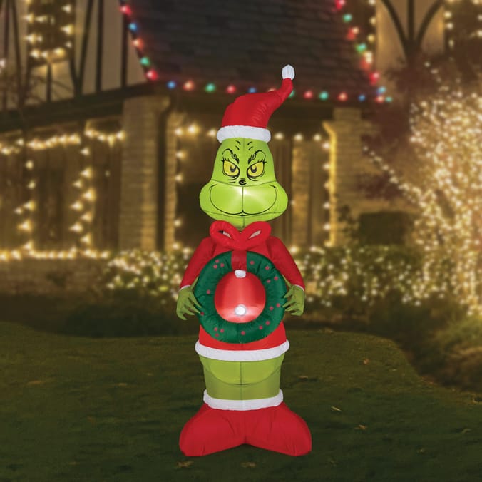 The Grinch Inflatable Grinch 6ft