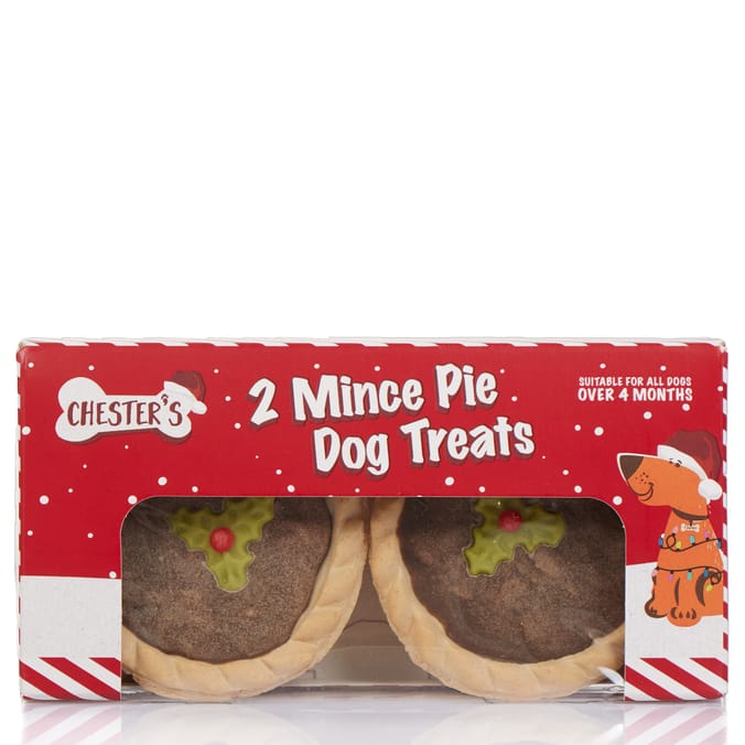Chester's 2 Mince Pie Dog Treats