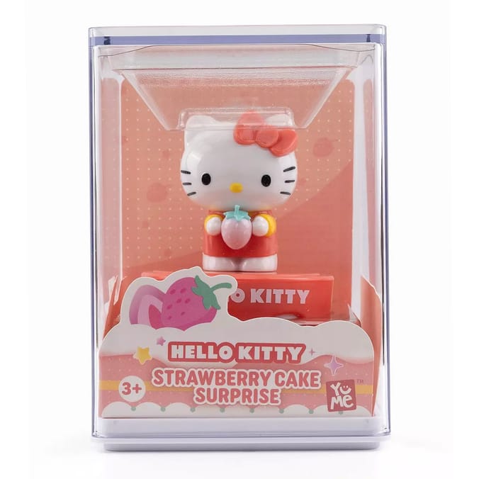Yume Hello Kitty 50th Anniversary Strawberry Cake Surprise - Hello Kitty