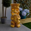 Firefly Tiki Statue LED Solar Light
