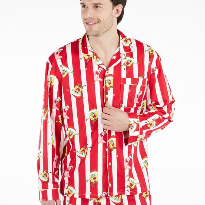 Spongebob Squarepants Mens Christmas Pyjamas