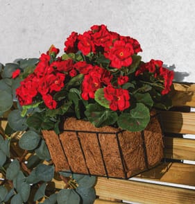 Jardin Artificial Balcony Planter - Red