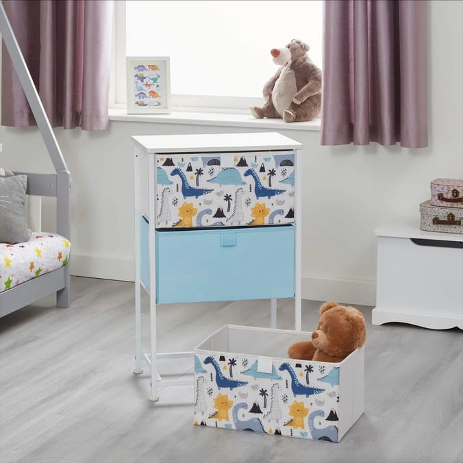 Liberty House Toys Dinosaur 3 Drawer Kids Storage Chest
