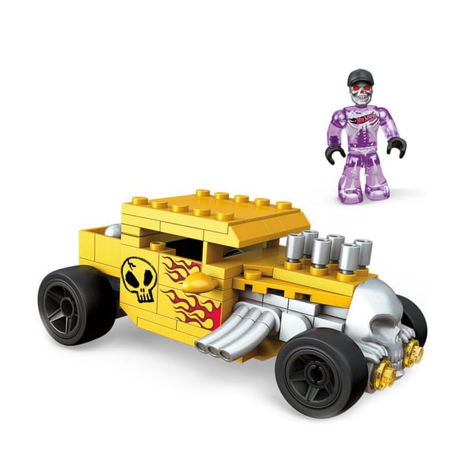 Mega Construx Hot Wheels Rockin Racers - Bone Shaker Red