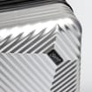 Salisburys Hard Shell Suitcase - Silver