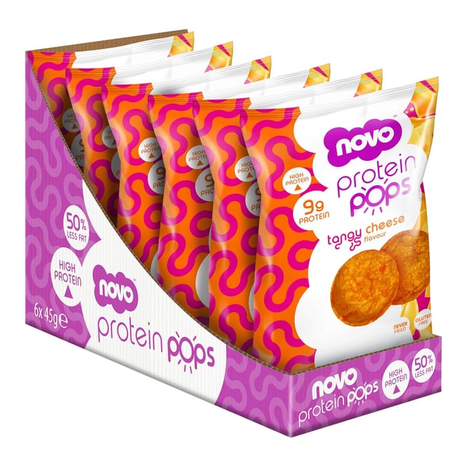 Novo Protein Pops 45g - Tangy Cheese