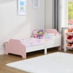 Liberty House Toys Two Tone Toddler Bed - White & Pink