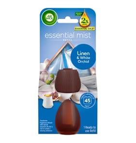 Air Wick Essential Mist Single Refill 20ml -  Linen & White Orchid