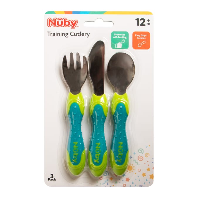 Nuby Training Cutlery 3 Piece Set