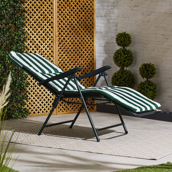 The Outdoor Living Collection Capri Padded Relaxer Chair