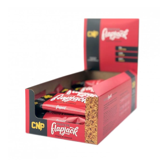 CNP Protein Flapjack 12 Pack - Cherry & Almond