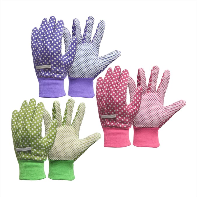 Jardin Cotton Gloves - Ladies x3