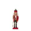 Festive Feeling Wooden Christmas Nutcracker 25cm