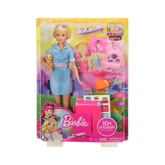 Barbie Travel Doll HJY18