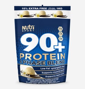 NutriSport 90+ Protein 4 Phase Blend 1kg - Vanilla