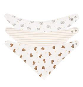 Pure Baby Bandana Bibs 3 Pack
