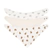 Pure Baby Bandana Bibs 3 Pack