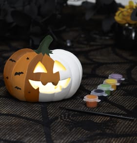 Hallow Scream Paint Your Own Pumpkin Lantern