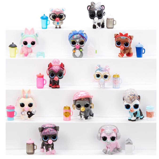 LOL Surprise! Glitter Colour Change Pets with 5 Surprises