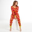Ladies Red Grinch Pyjamas