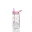 Back To School Bottle With Straw 400ml - Pink