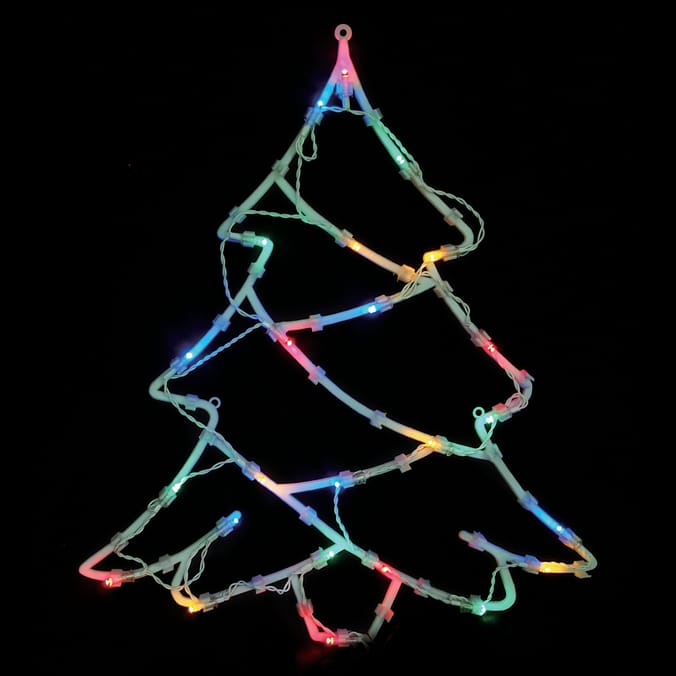 Prestige LED Tree Window Silhouette