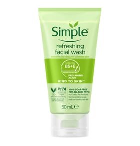 Simple Kind to Skin Refreshing Facial Wash 50ml