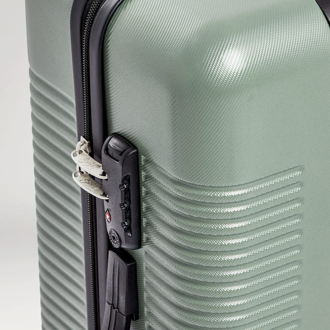 Salisburys Hard Shell Lisbon Expandable Suitcase - Green