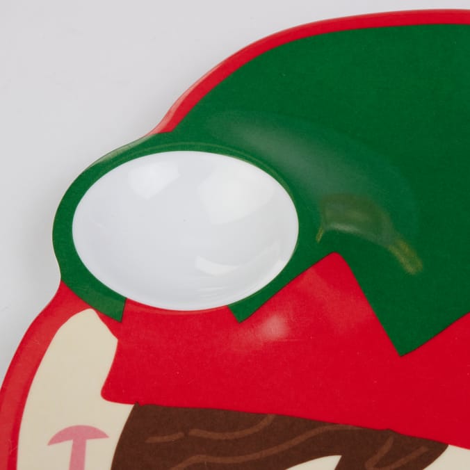 Sleigh Bells Christmas Shaped Dipping Plate