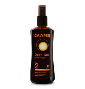 Calypso Deep Tan Bronzing Oil Spray 200ml SPF2 